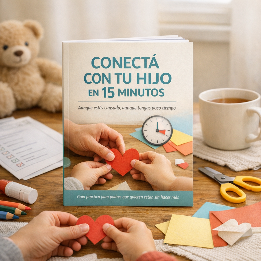 CÓMO CONECTAR CON TU HIJO EN SOLO 15 MINUTOS AL DÍA (AUNQUE ESTÉS CANSADO)