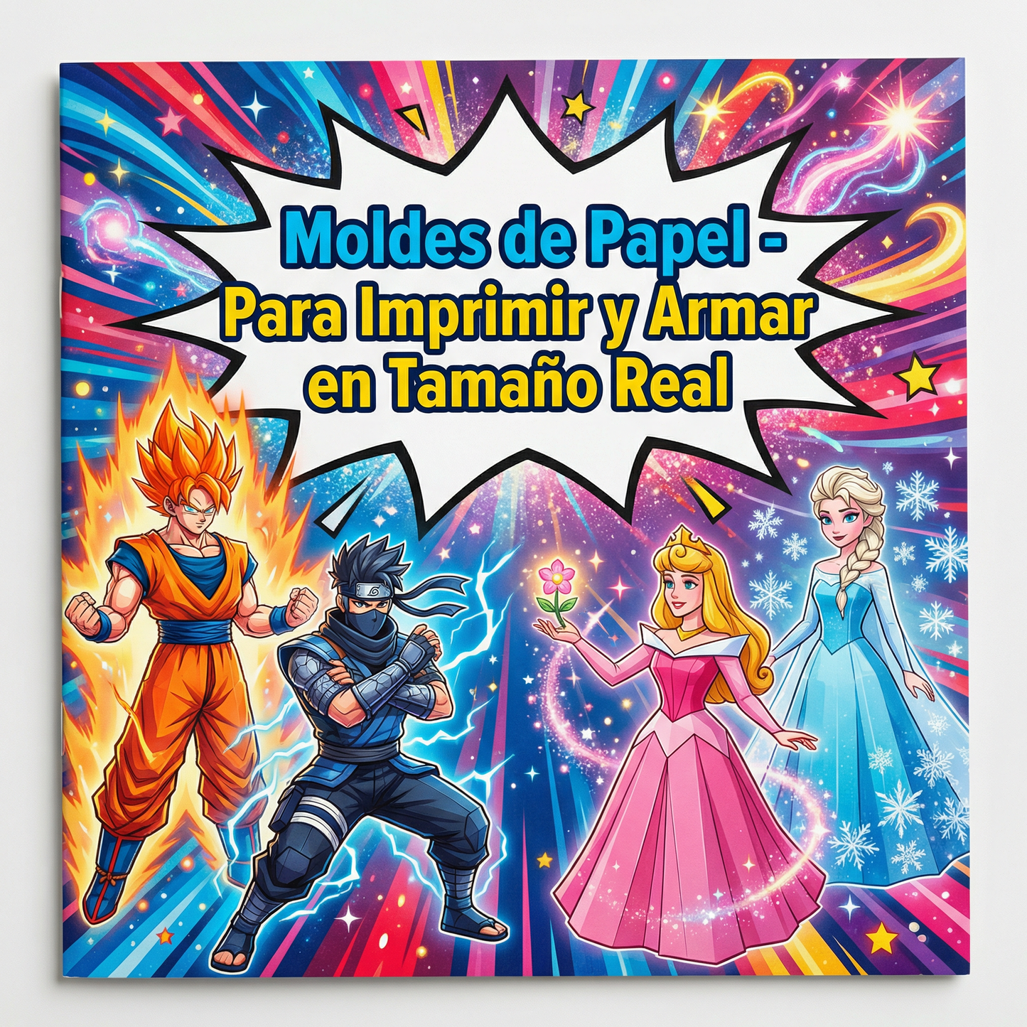 +100 MOLDES DE PAPEL TAMAÑO REAL (ESCALA REAL)